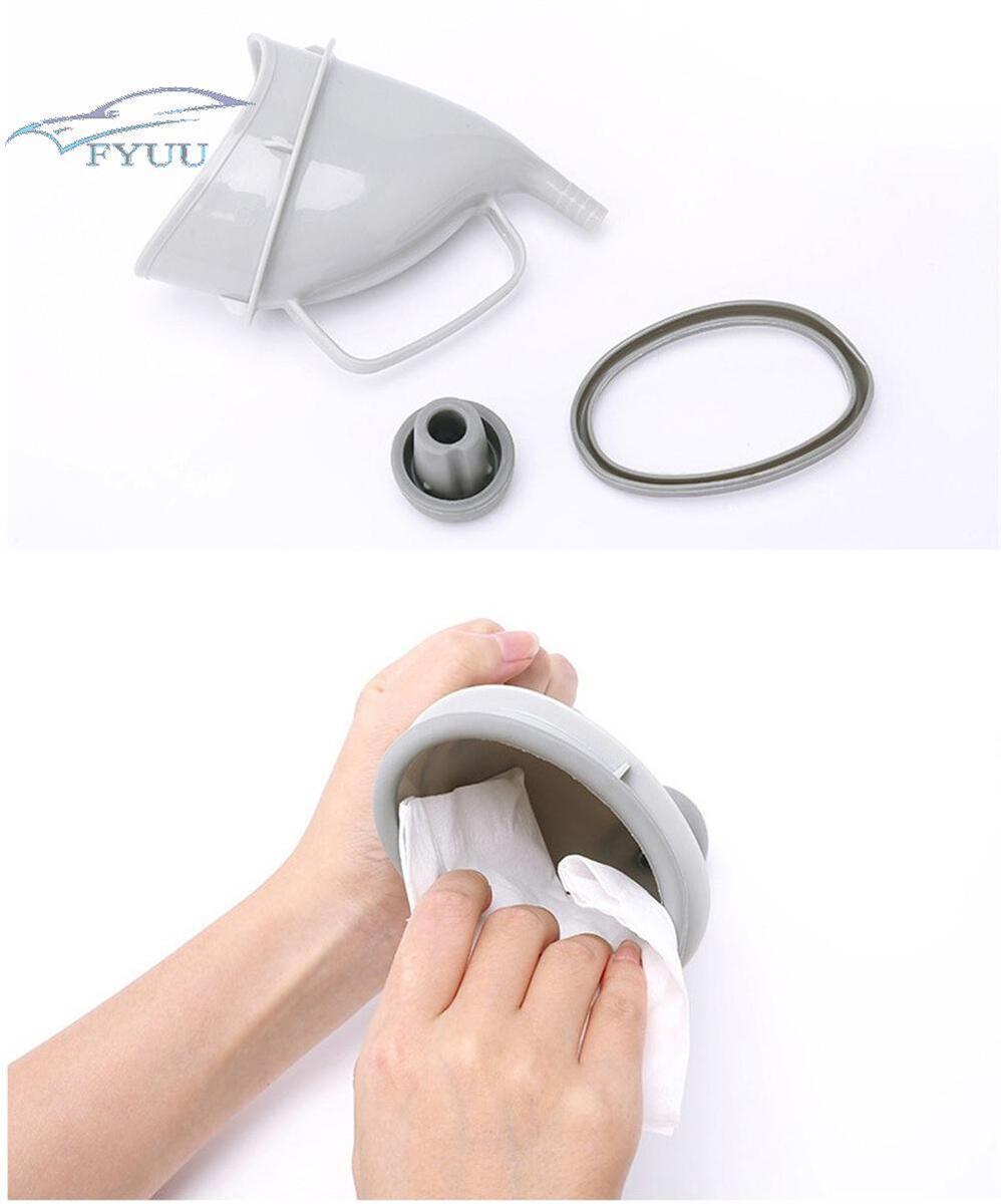 2 x Potty Pee Funnel Men Women Emergency Urinal Outdoor Toilet Device Easy Clean