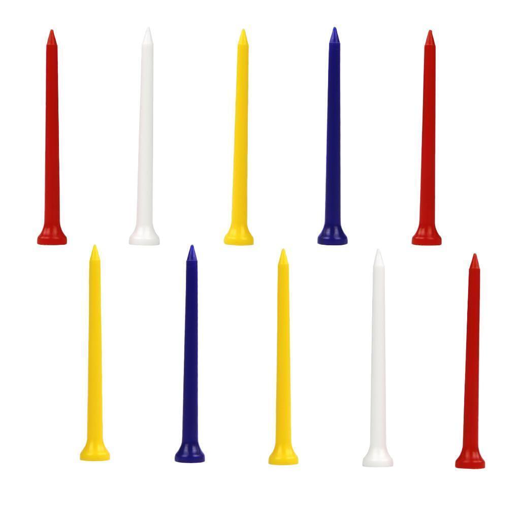 20Pcs Premium Plastic Golf Tees Crown Claw Tee Replacement Assorted