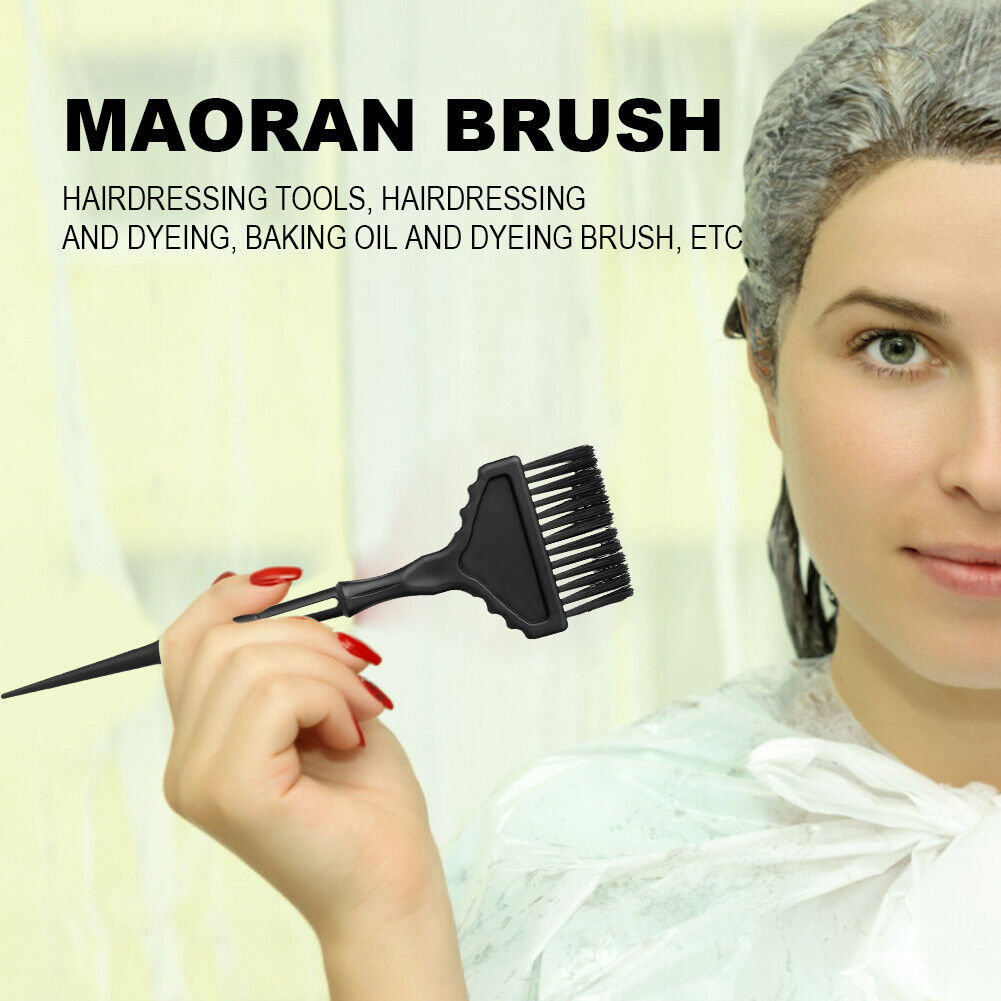Hair Dyeing Coloring Comb Barber Tinting Hair Brush DIY Styling Accessories