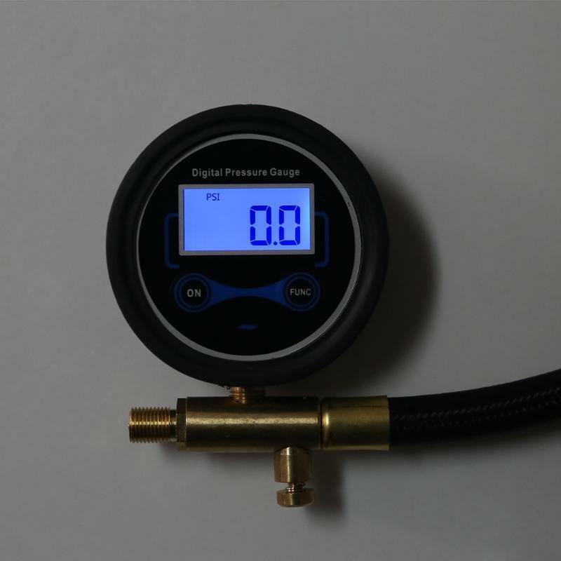 Digital Tire Pressure Gauge Air Compressor Inflatin for Cars Trucks and Bicycles