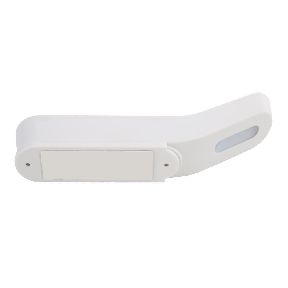 5LED Wall Hanging Motion Sensor Night Light Bedside Table Lamp (White B)