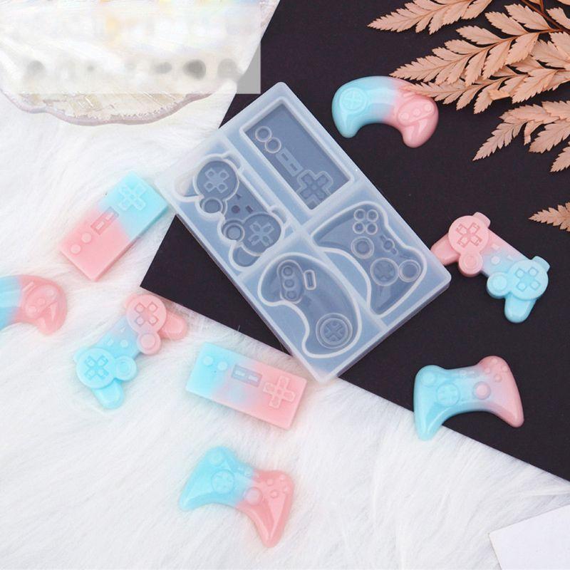 Game Consoles Hanle Silicone Molds for DIY Craft Keychain Handmade Pendant
