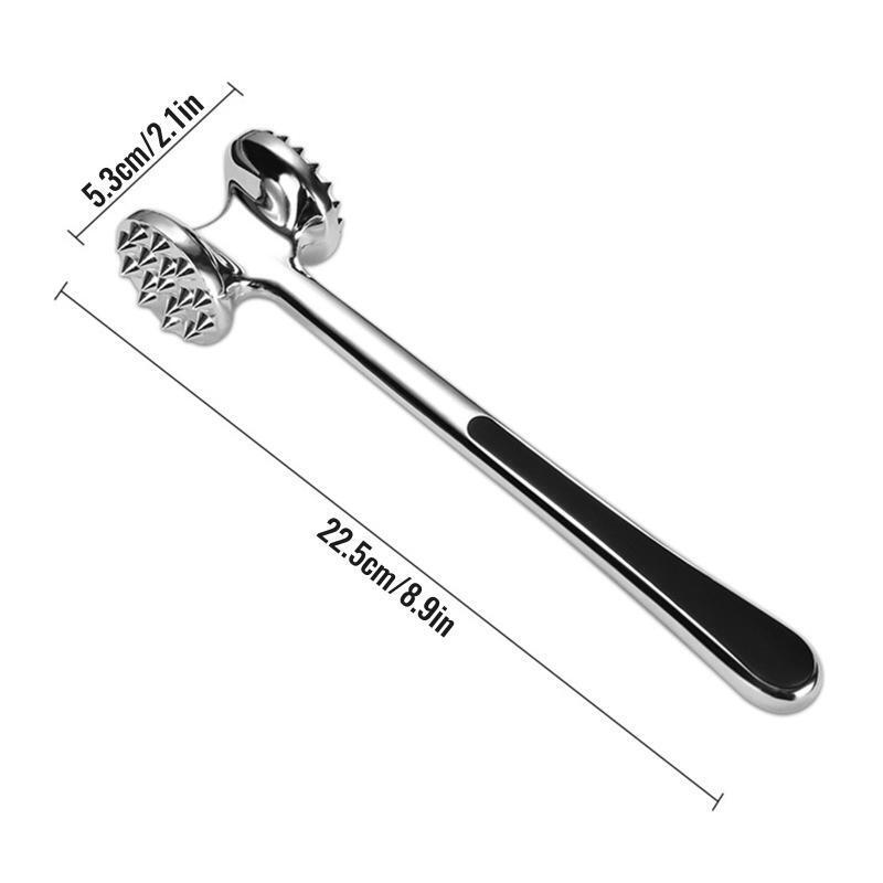 Meat Tenderizer Stainless Steel 304 Hammer Mallet Tool for Lamb and Minced Meat
