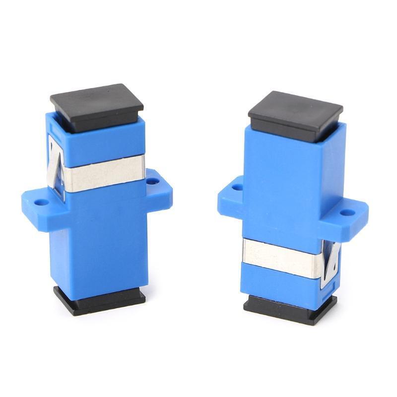 10PCS SC/UPC Fiber Optic Adapter SC Fiber Optic Flange SC/UPC Connector