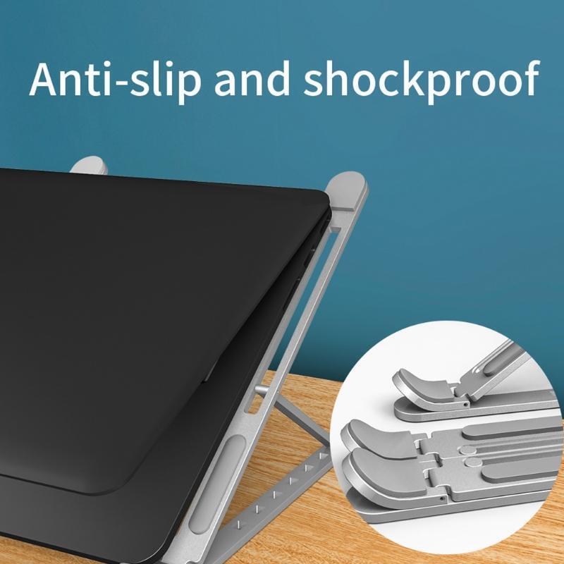 Non-slip Laptop Tablet Stand Foldable Adjustable Heat Dissipation Bracket Holder