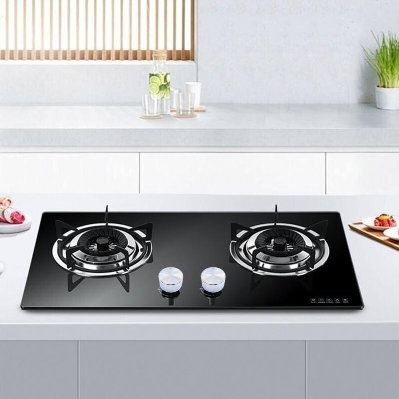 6mm/0.24'' Gas Stove Control Knob Metal Cooktop Control Knob Comfortable to Hold