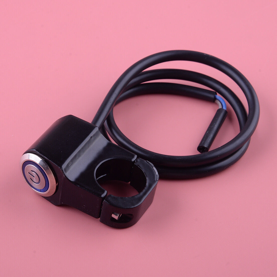 Waterproof Motorcycle 7/8" inch Handlebar Headlight Fog Spot Light ON OFF Switch