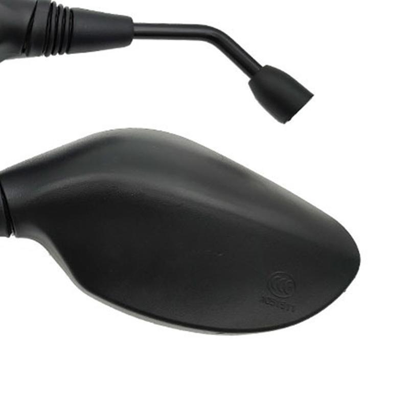 1 Pair Adjustable Rearview Mirrors Set Revesing Mirror Handle Bar End Motorcycle