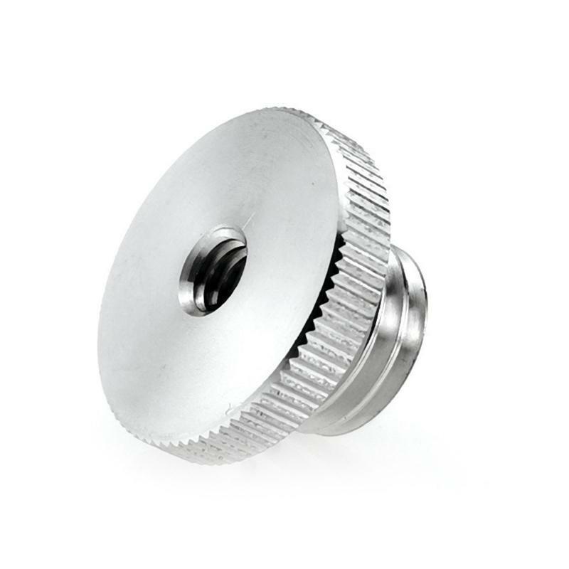 1 Pcs Screw Adapter Aluminum Alloy 1/4" Female to 5/8" Male Screw Adapter Conver