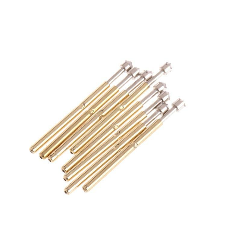 100 Pcs Spring Test Probe Pogo Pin P75-LM2 Dia 1.02mm Length 16.5mm