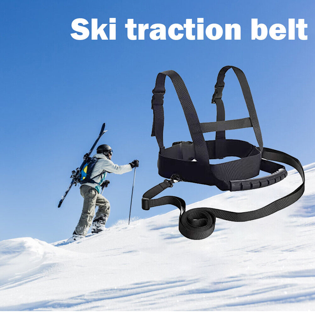 Adjustable Children Ski Safety Traction Harness Rope Skiing Shoulder Belt