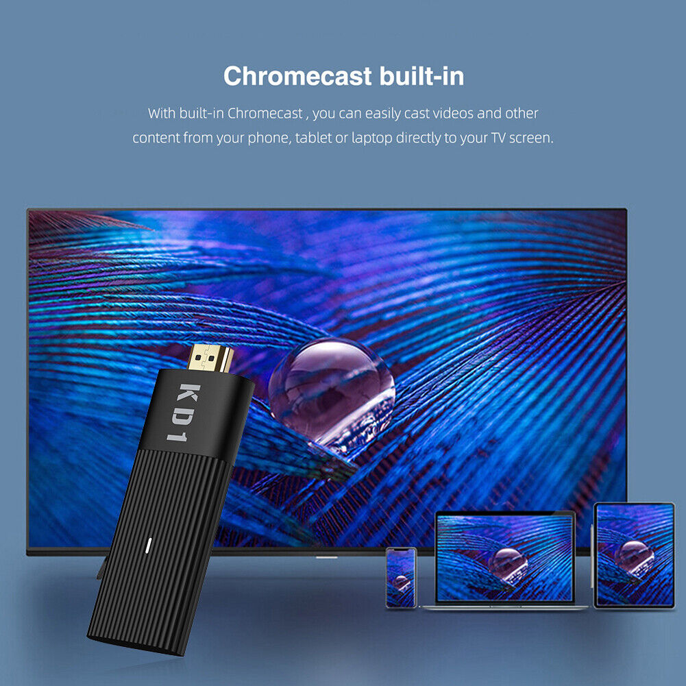 KD1 Amlogic S905Y2 TV Stick Android 10 2GB 16GB 2.4G/5G WiFi TV Player (EU)