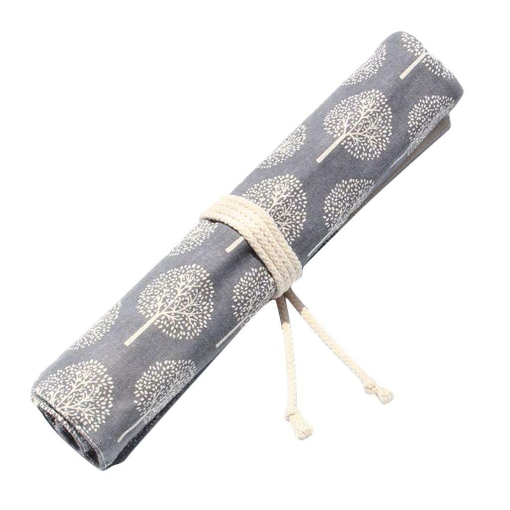Chinese   Up Canvas Paint Brush Storage Case  Pouch Bag