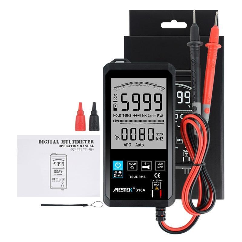 Digital Multimeter Smart Touch Color Screen True RMS 6000 Counts Automotive Mete
