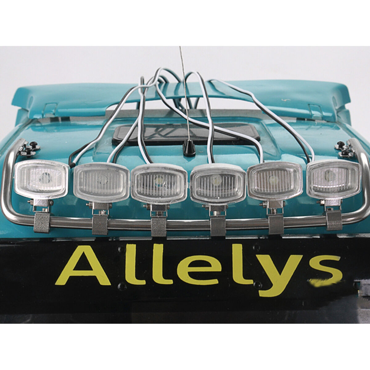 Metal Roof Spotlight LED Lights For 1/14 RC Tamiya Man TGX26.540 Tractor Truck