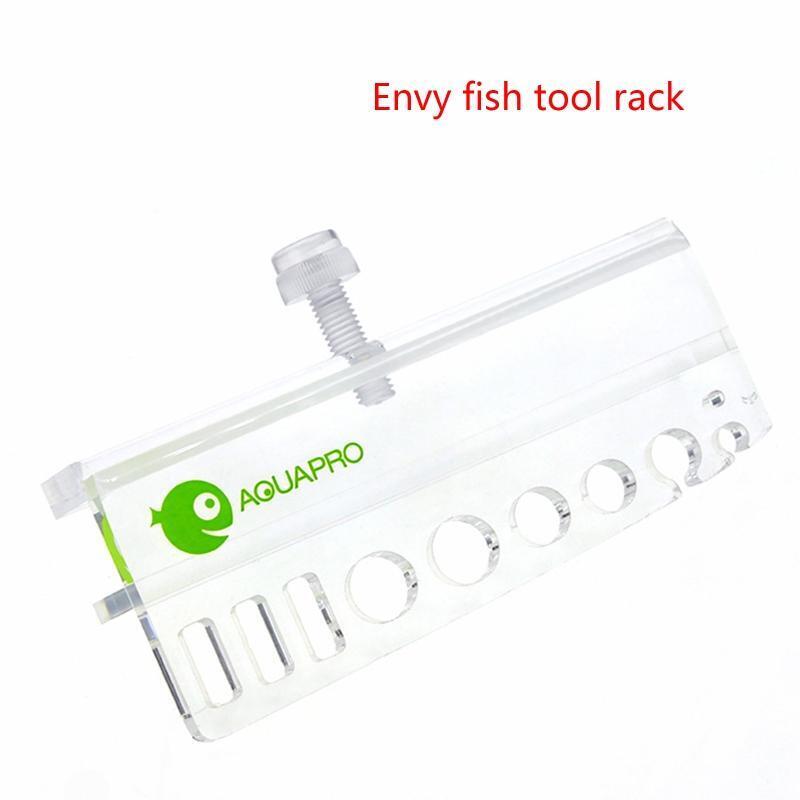Acrylic Aquarium Tank Tool Holder Fish Tank Tweezers Acrylic Rack Fish Tank