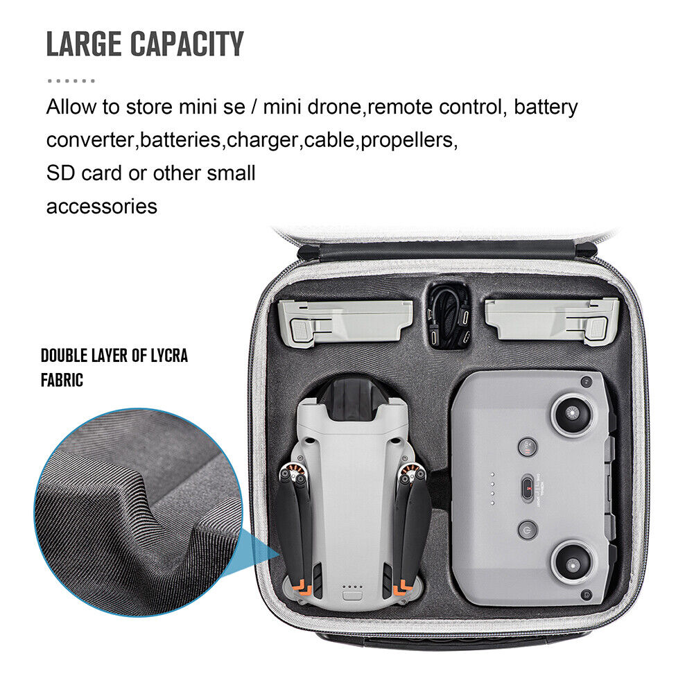 STARTRC Waterproof Drone Remote Controller Carrying Handbags for Mini 3 Pro
