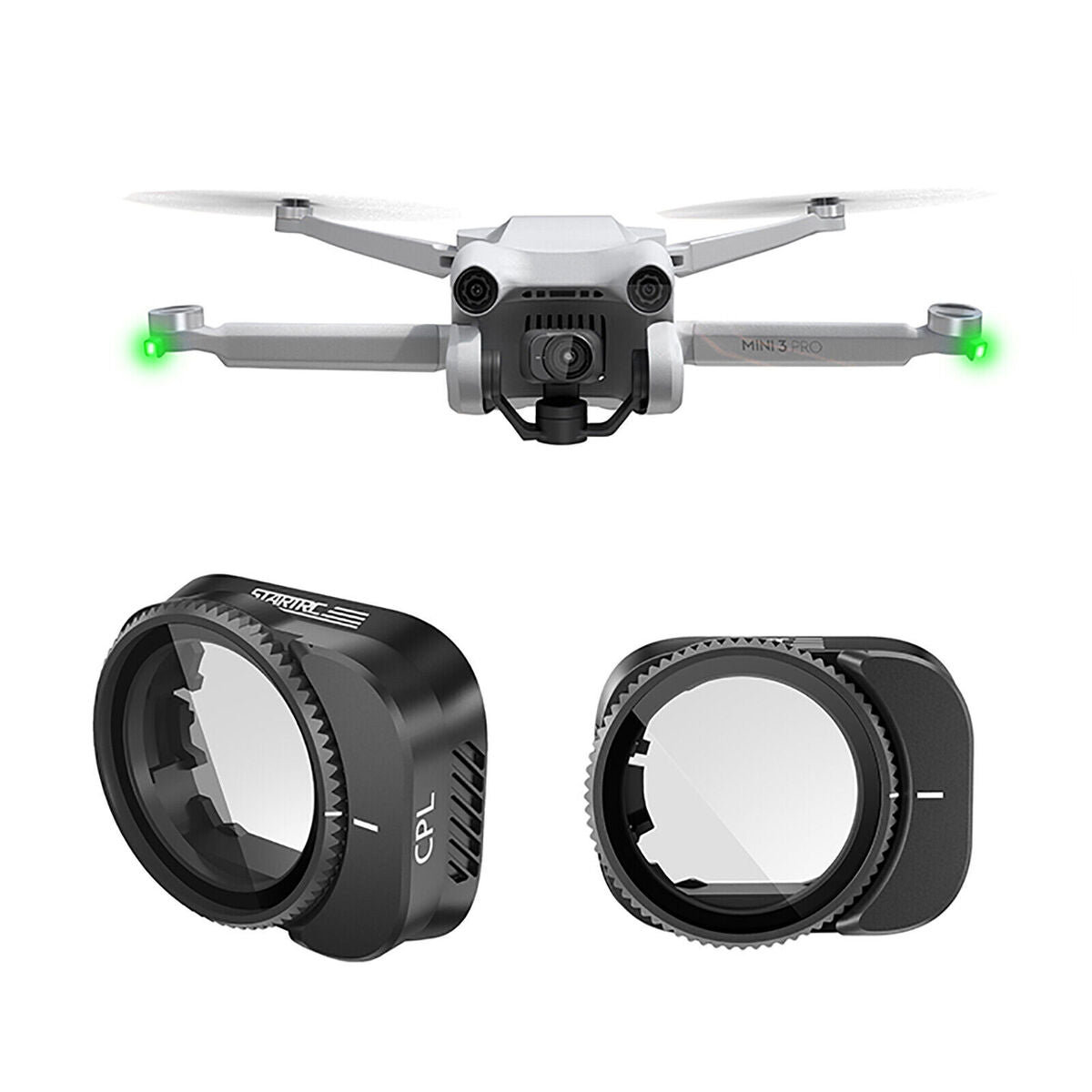 Drone Filter Single Filter Adjustable CPL Filter Drone for Mini 3 Pro Accessory