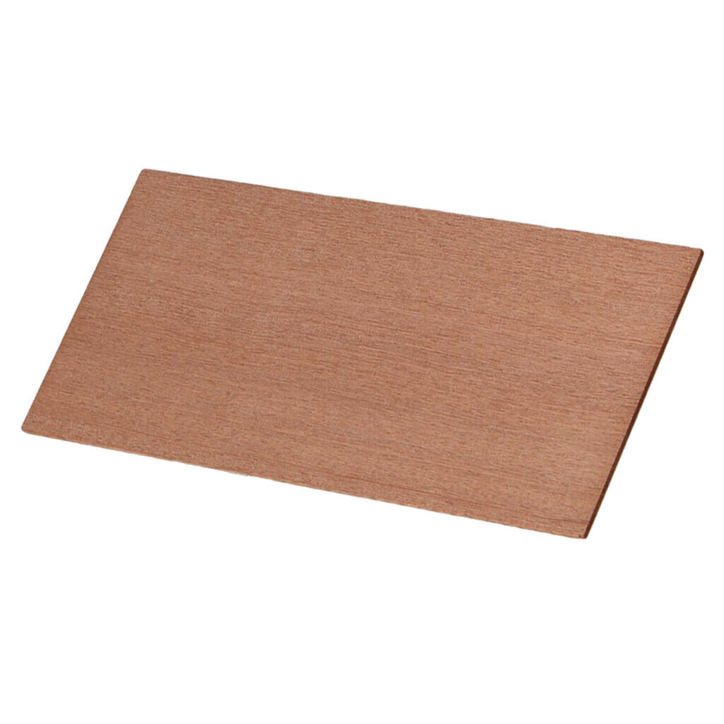 3x Guitar Parts Head Veneer Sapele Wood Headstock Luthier Tonewood DIY Tool