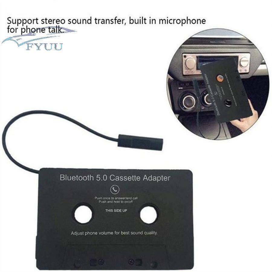 New Bluetooth 5.0 Cassette Converter Car Tape MP3 Stereo Audio Handsfree Adapter