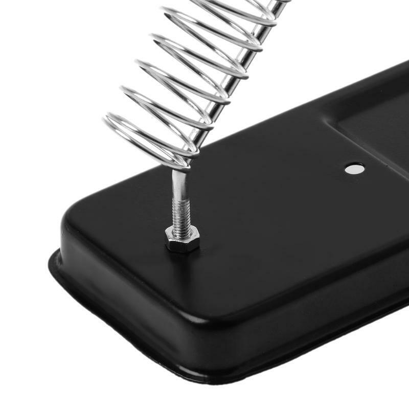 Soldering Iron Gun Metal Stand Holder Safety Protect Base Support Station