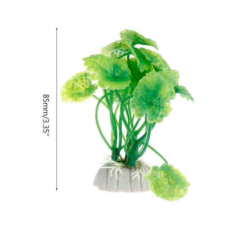 Aquarium Decorative Green Plastic Plant Grass Fish Tank Landscape Decoration