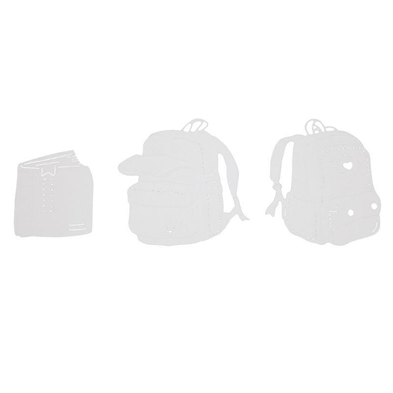 School Bag Backpack Metal Cutting Dies Stencil DIY Scrapbooking Album Stamp Card