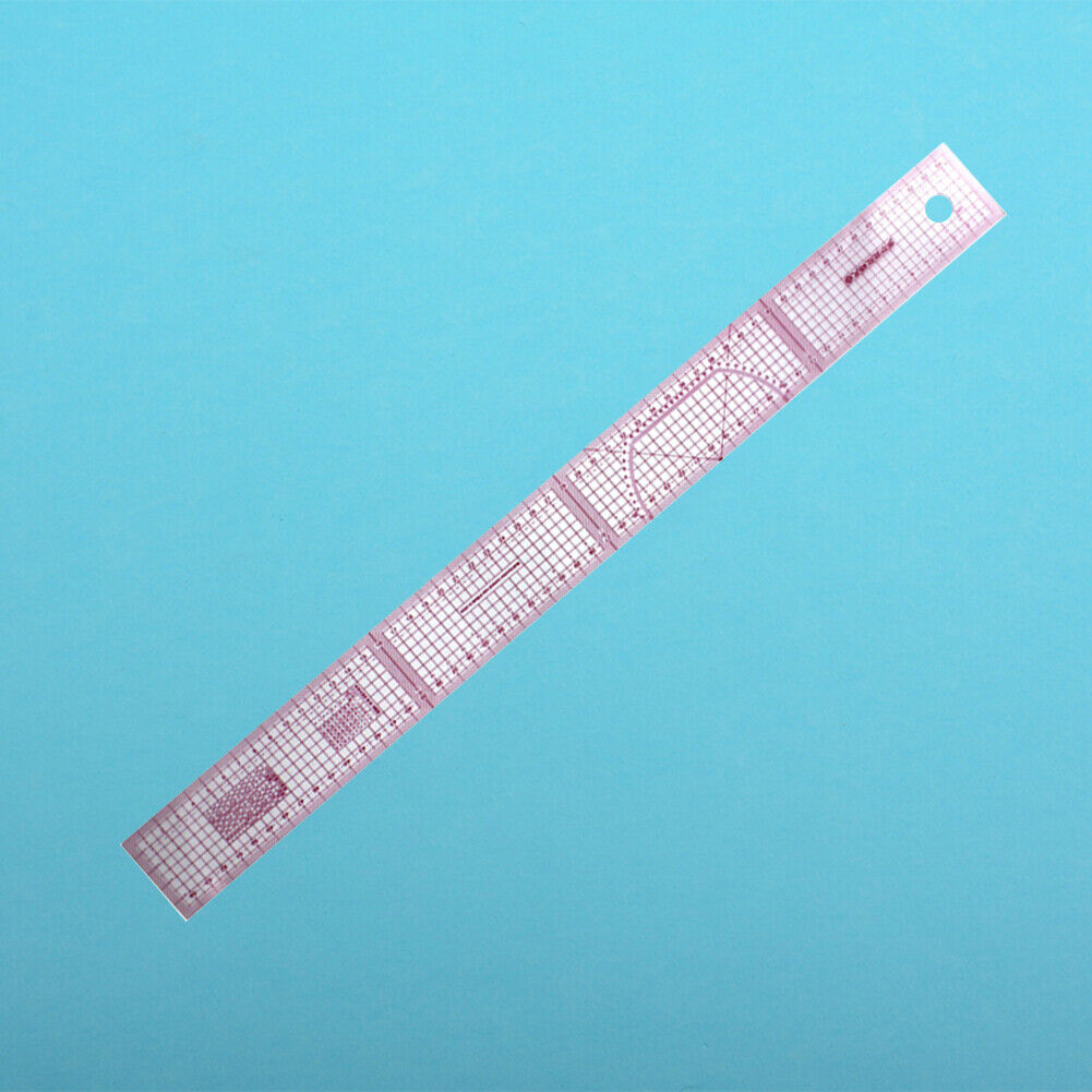 Plastic Sewing Tailor Double Side Straight Ruler Yardstick Patchwork Ruler