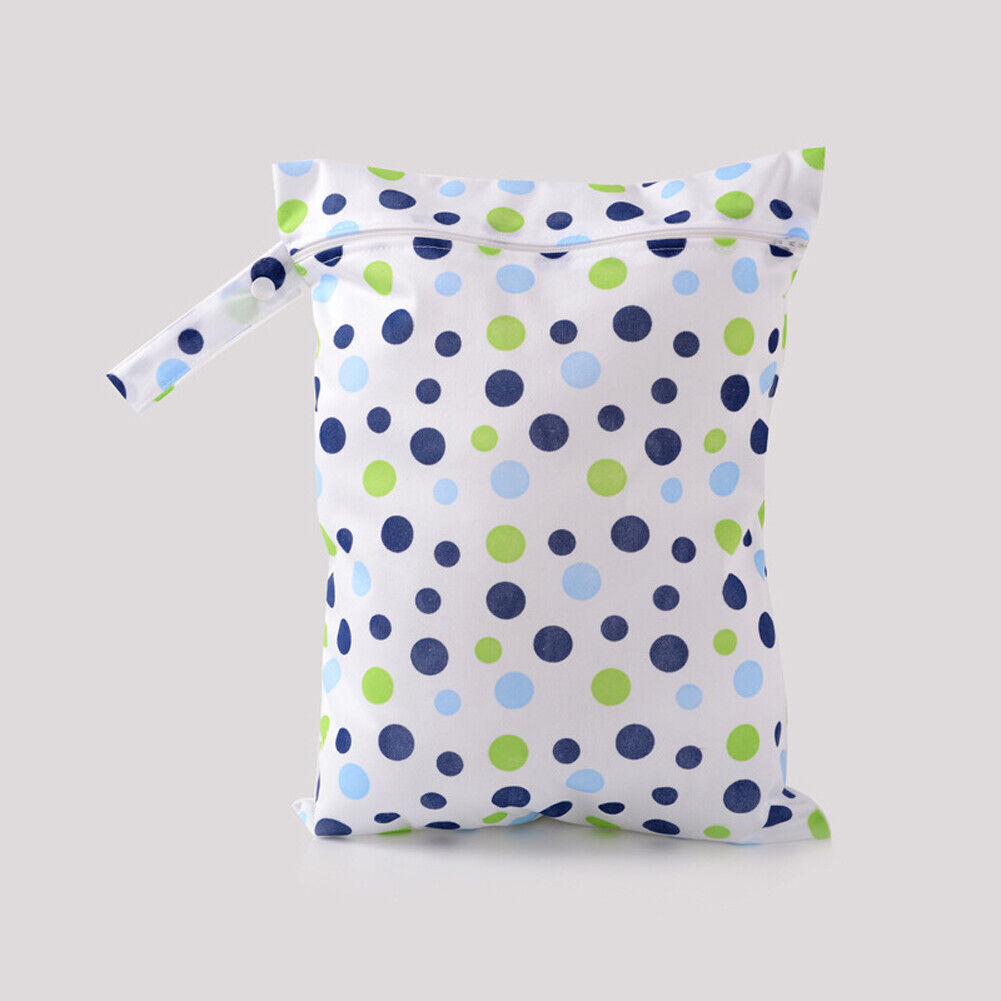 Baby Diaper Bags Character Print Changing Wet Bag Baby Cloth Diapers