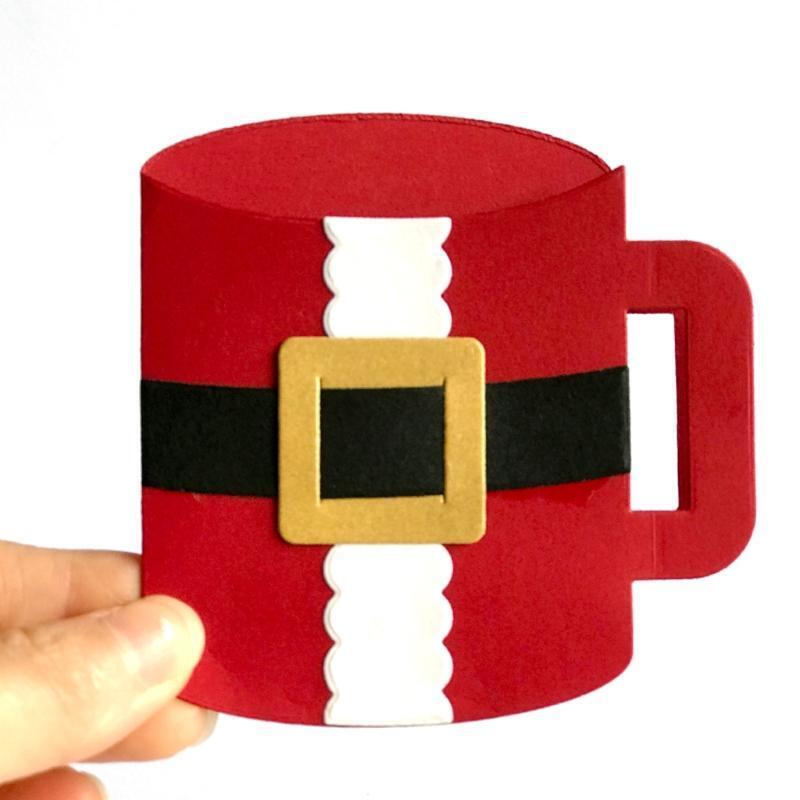 Christmas Mug Metal Cutting Dies Stencil DIY Scrapbooking Album Paper Card Mold