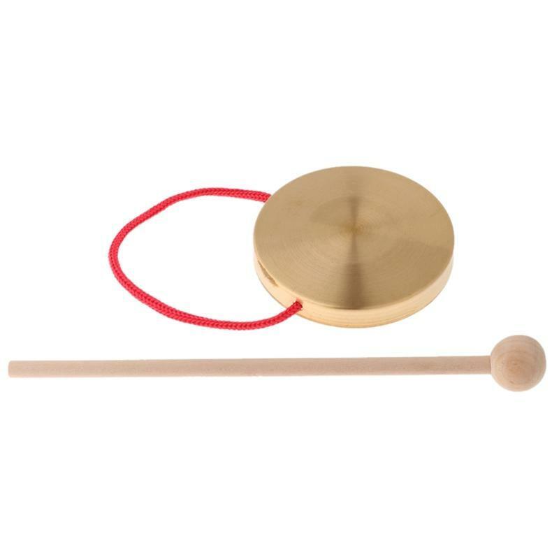 Copper Opera Gong Cymbals for Kids Traditional Chinese Folk Musical Instrument