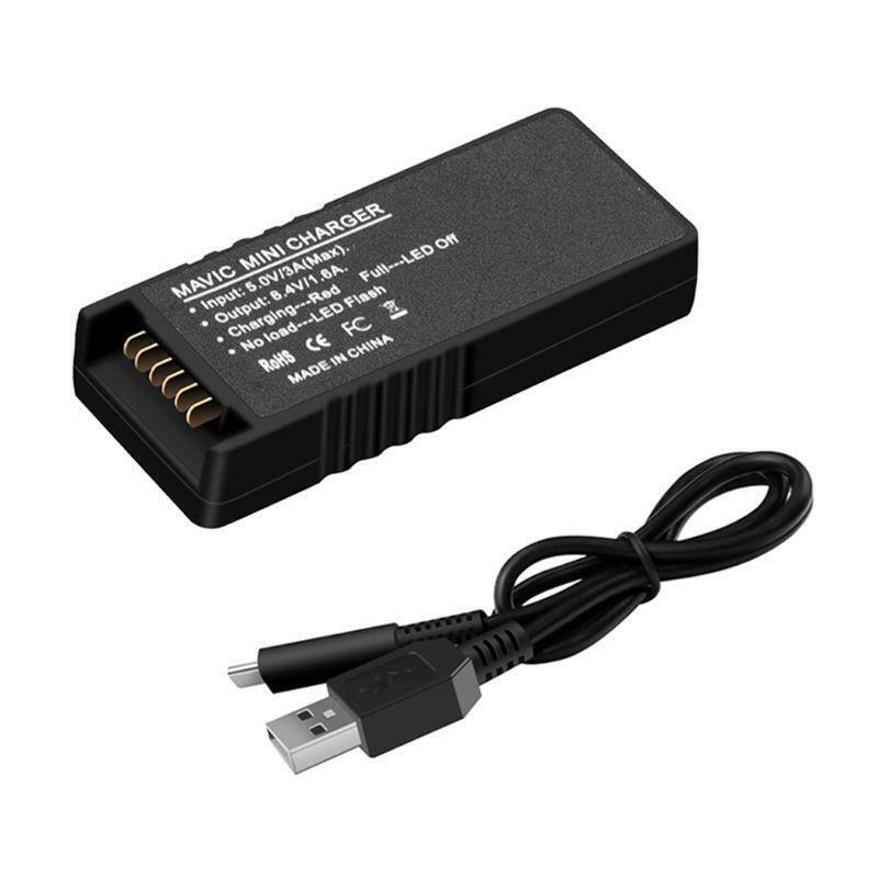 QC3.0 Battery Charger USB Charging Adapter for D-JI Mavic Mini Drone Accessories