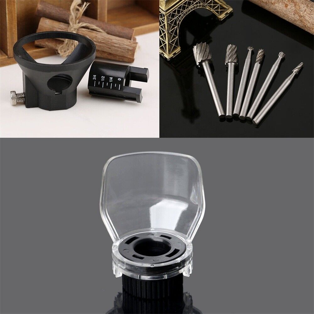 Polishing Grinding Bits Rotary Kit & Locator & Protective cover Grinder Tool C6B