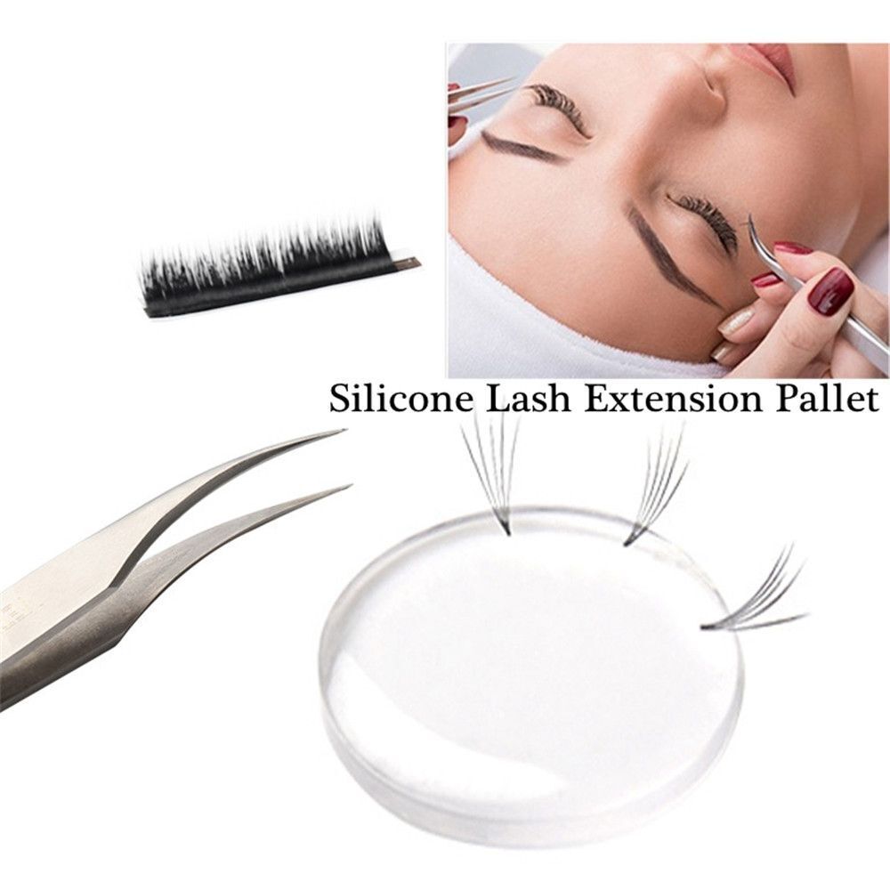 Lashes Grafting Tray Eyelash Pads Extension Palette Individual Eyelash Holder