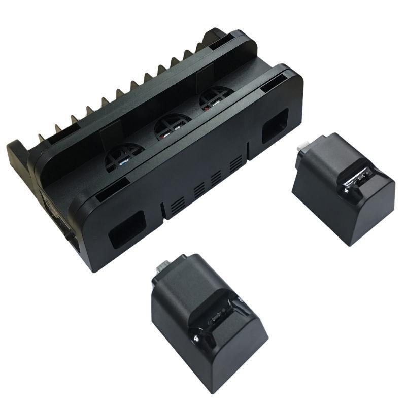 Vertical Cooling Stand Controller Charger Holder with Dame Disc Slots for PS4
