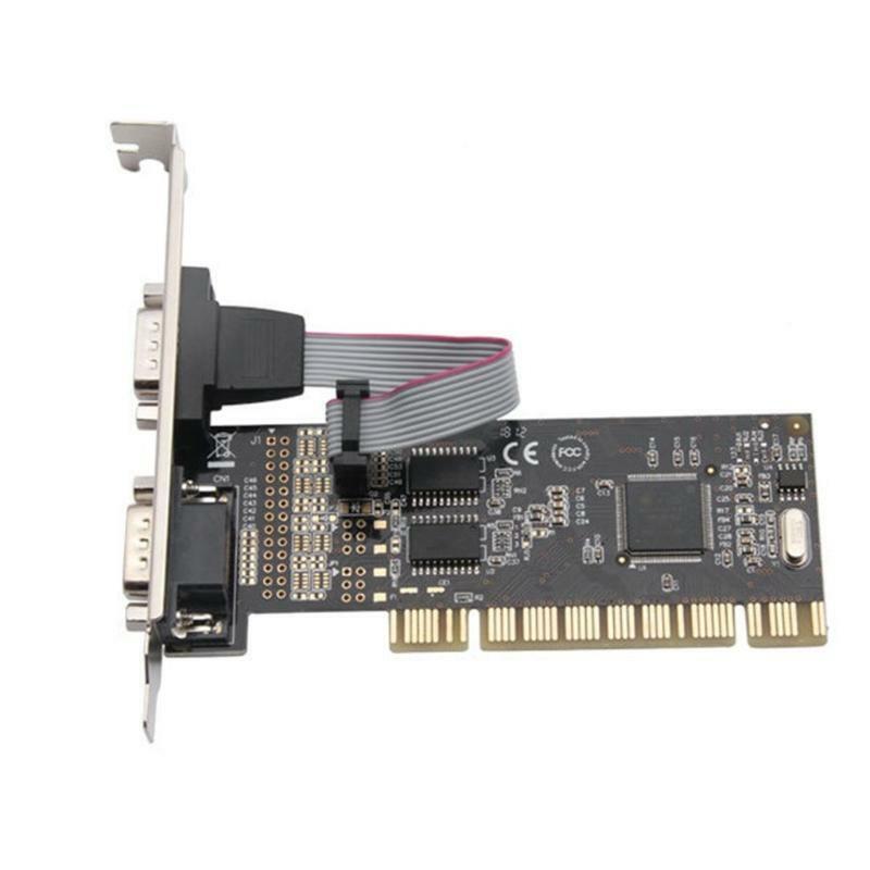 PCI Express Card Adapter Converter RS232 Serial Port Expansion Card for Computer