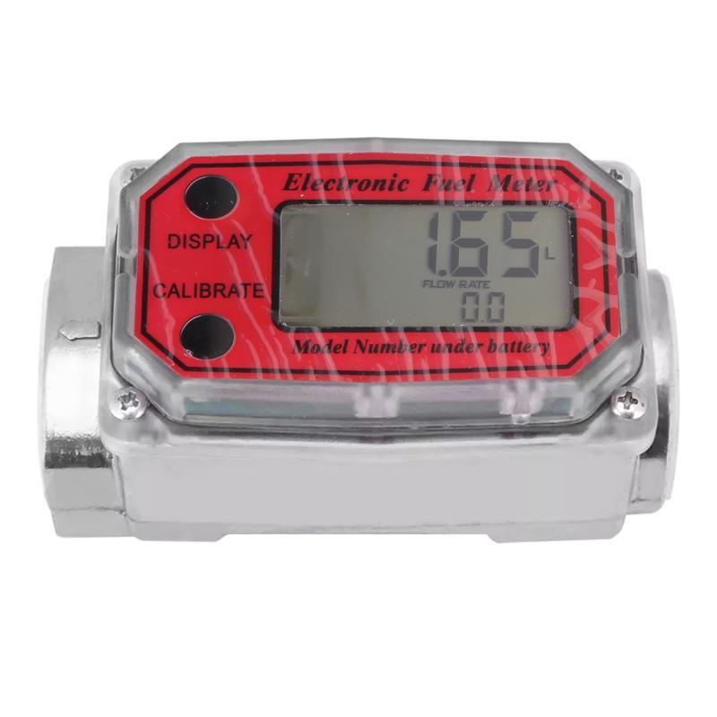 Upgraded Turbine Flow Meter Electronic Digital Flow Meter Meter Display Chip