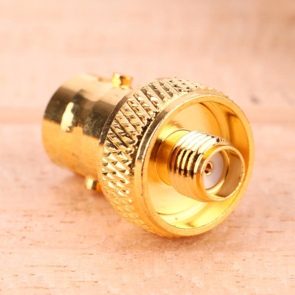2pcs Coaxial RF Connector SMA Female to BNC Female Convert Adaptor