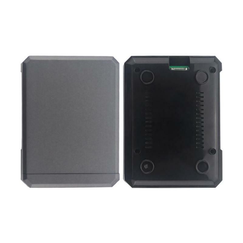 Aluminum Alloy Case for Raspberry Pi 4 Black Box Metal Shell Passive Cooling