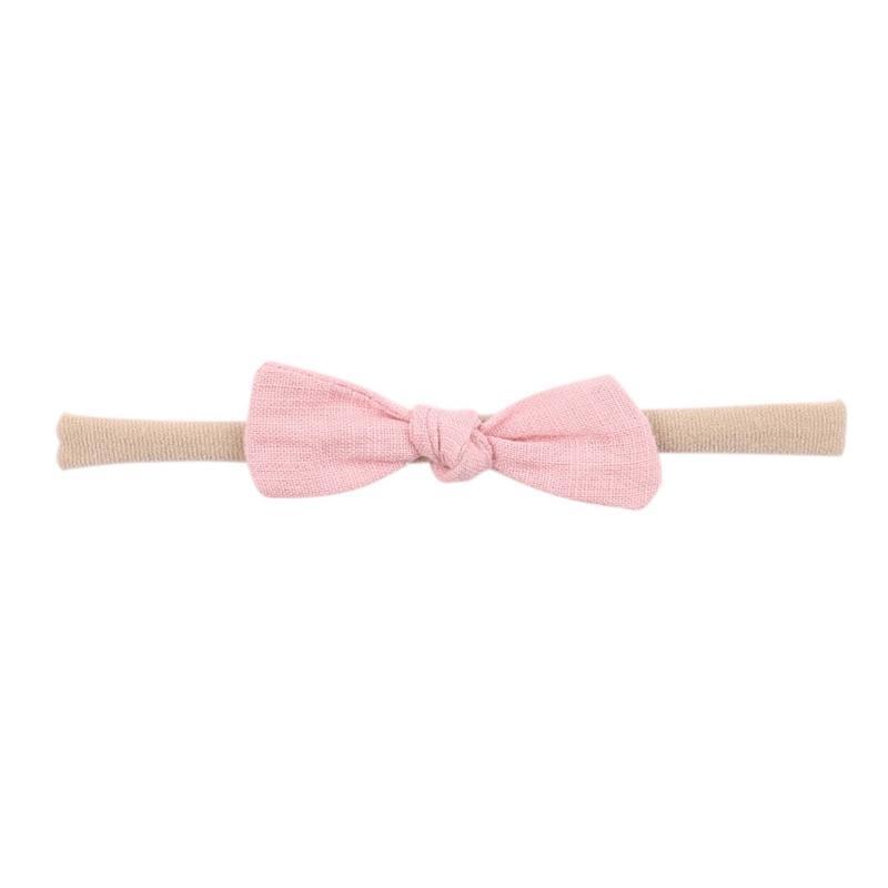 Floral Bowknot Hairband Velvet Bowknot Headband Baby Girl Toddler Headbands