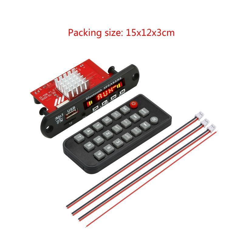 Mp3 player 2x65W Power Amplifier 8V-24V Bluetooth-compatible 5.0 Decoder Board