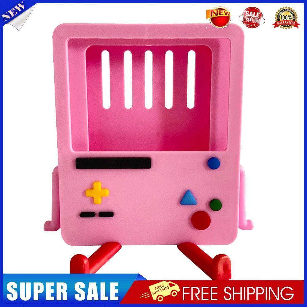 Game Console Support Storage Holder for Switch Charging Stand Base (Pink)