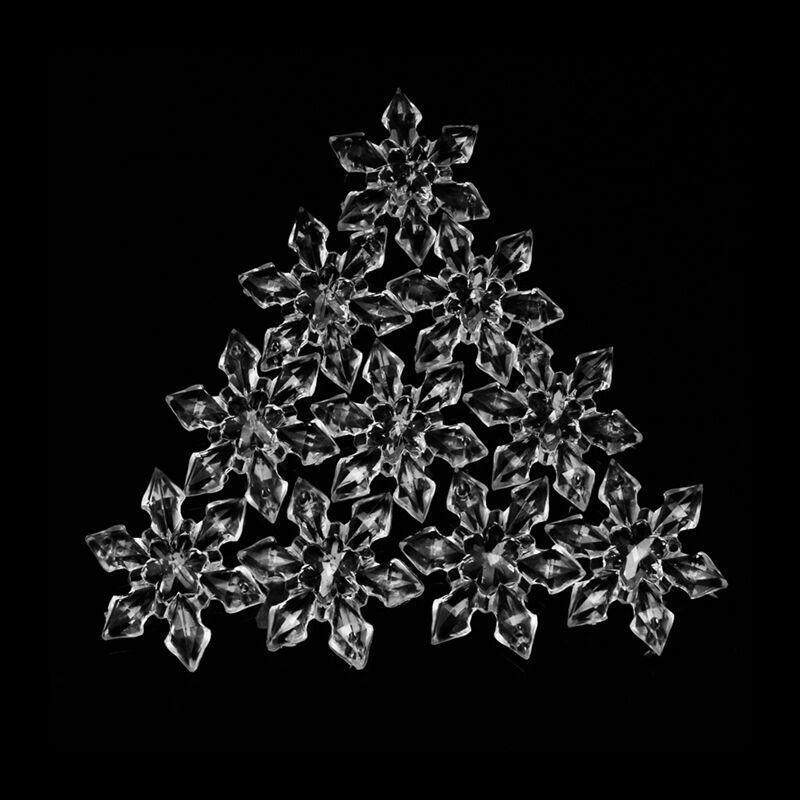20pcs Christmas Snowflakes Party Ornaments Festival Xmas Tree Hanging Decoration