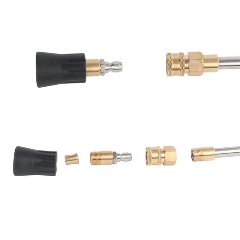Pressure Washer Adapter Anti Corrosion Car Washing Accessories Durable Nozzle