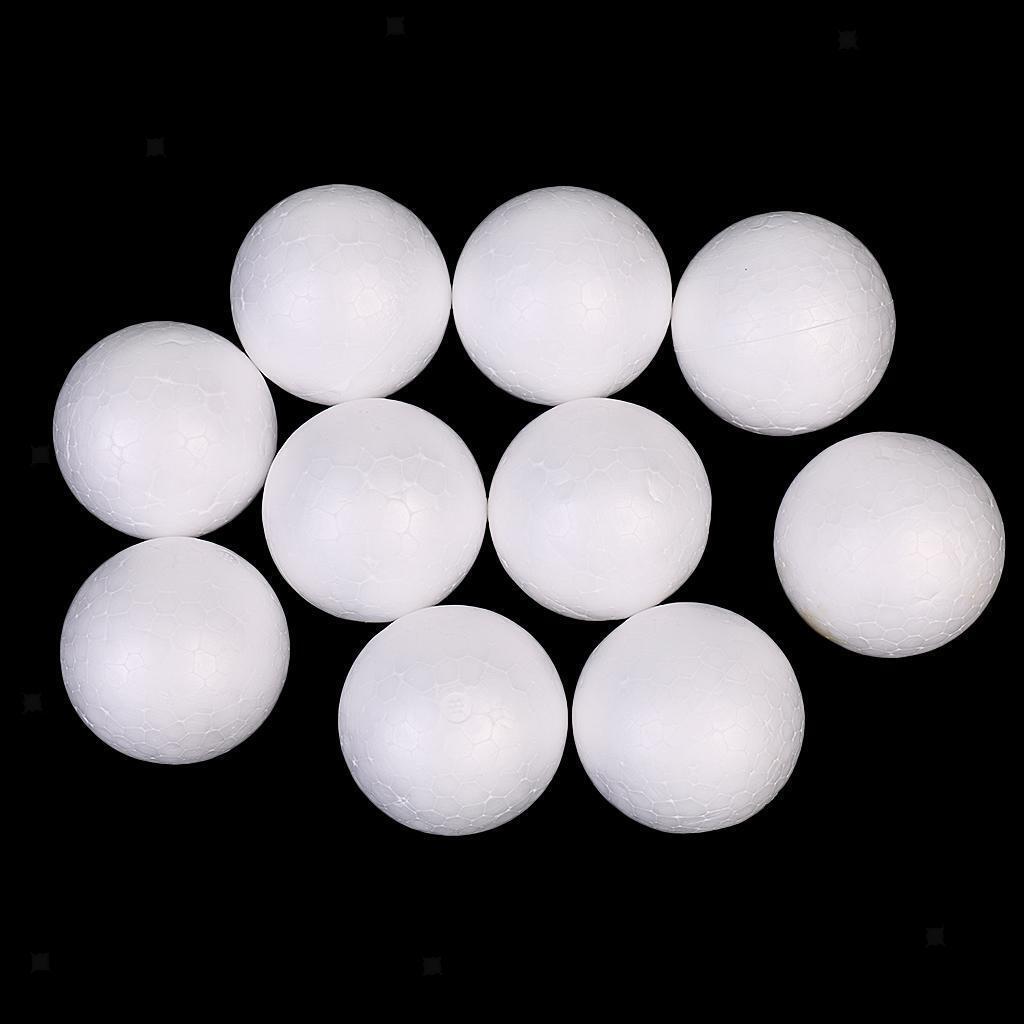 10x Foam Balls Decoration  Ball  Craft  Ornament 5cm