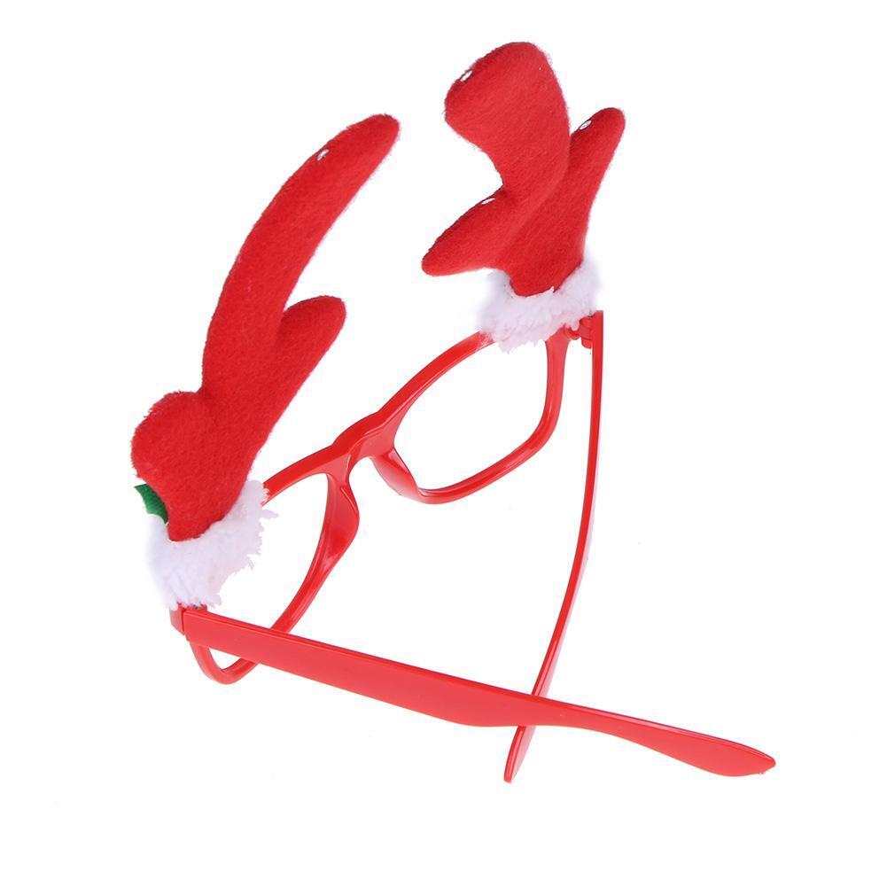 Christmas Kids Gift Festival Glasses Character Small (Elk Antler)
