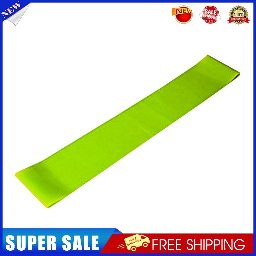 Yoga Resistance Bands 0.35mm Pilates Sport Gym Training Equipment (Green)