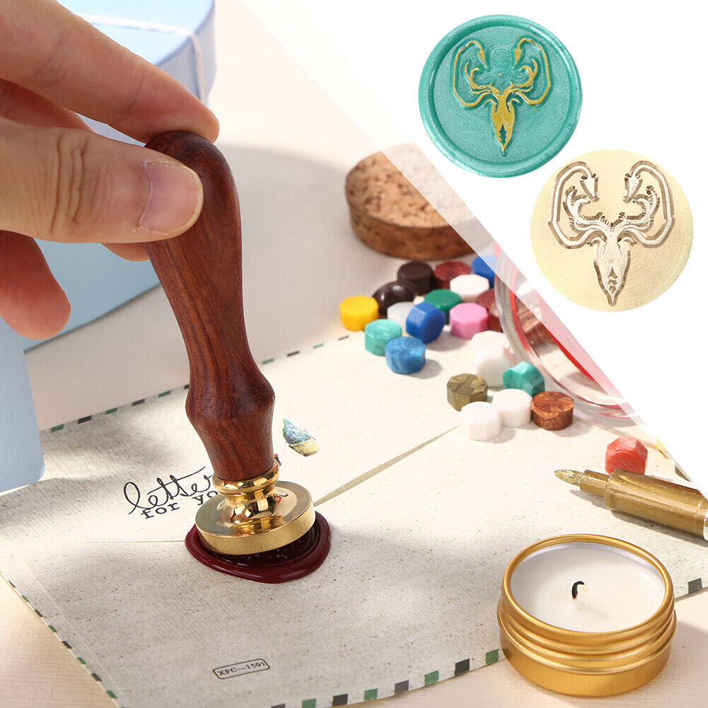 25mm Wax Seal Stamp Unreal World Sealing Wax Scrapbooking Stamp Head (H)