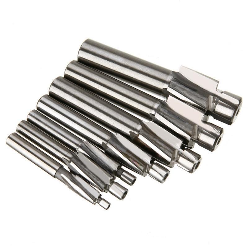 Counterbore End Mill 7 Pcs M3-M12 Straight Shank Cutter Stainless Steel Tools