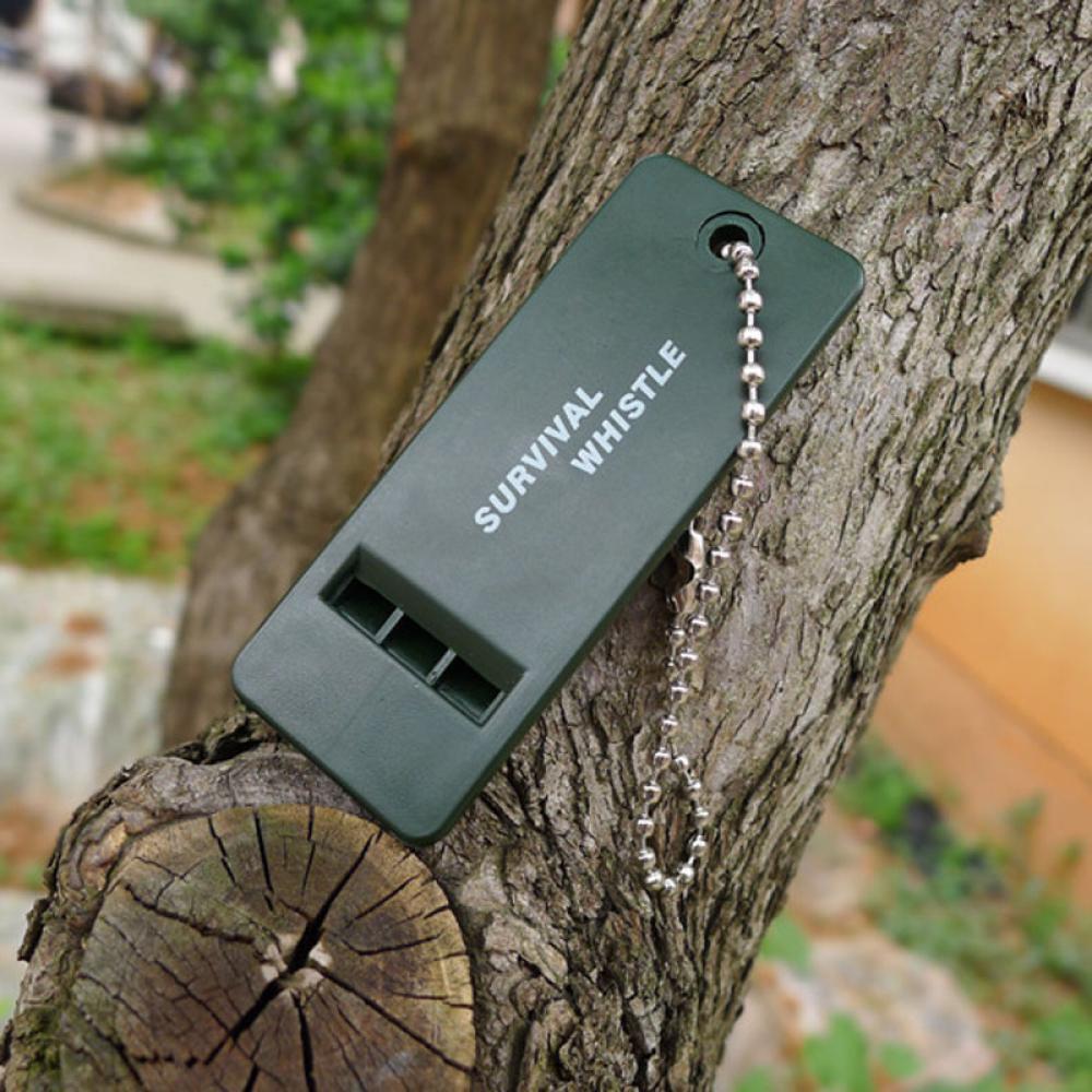 Outdoor Hiking Signal Sound Survival Whistle Camping Tool Emergency Rescue